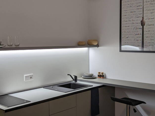 Studio zur Miete 770 € 1 Zimmer 18 m² 2. Geschoss Rotebühlstrasse 108 West Stuttgart West 70197