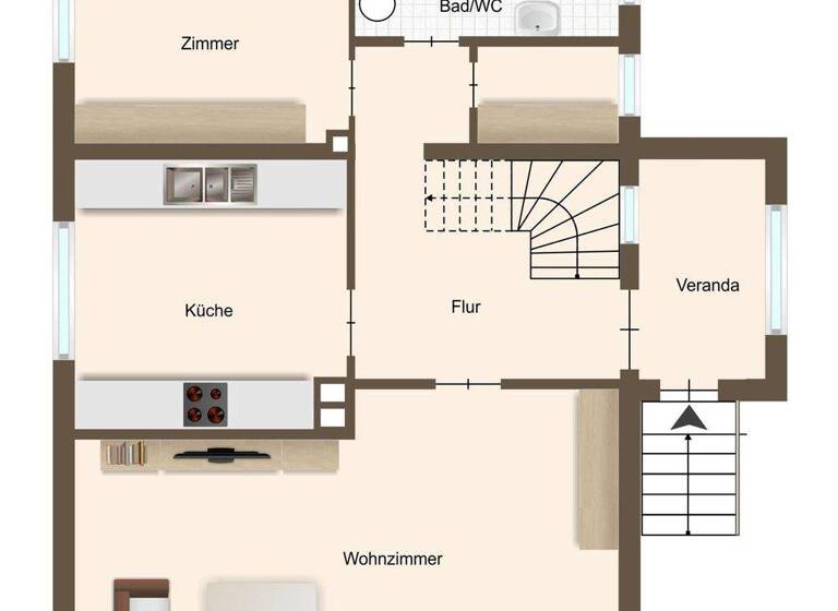 Einfamilienhaus zum Kauf 349.000 € 5 Zimmer 114,8 m² 1.112 m² Grundstück frei ab 01.04.2026 Königreich Jork 21635