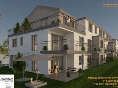 Wohnung zum Kauf provisionsfrei 235.700 € 2 Zimmer 43 m² 1. Geschoss Göttinger Str. 47 a Rosdorf Rosdorf 37124