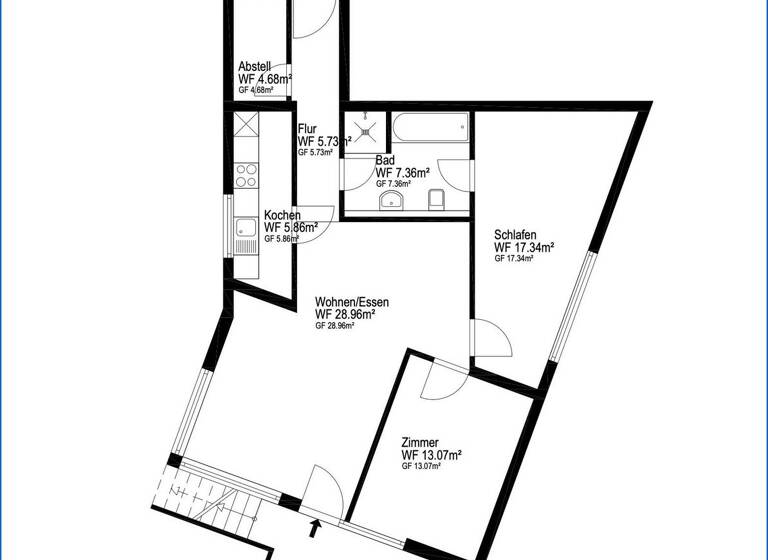 Wohnung zum Kauf 359.000 € 3,5 Zimmer 78 m² EG Böhringen Radolfzell am Bodensee / Böhringen 78315