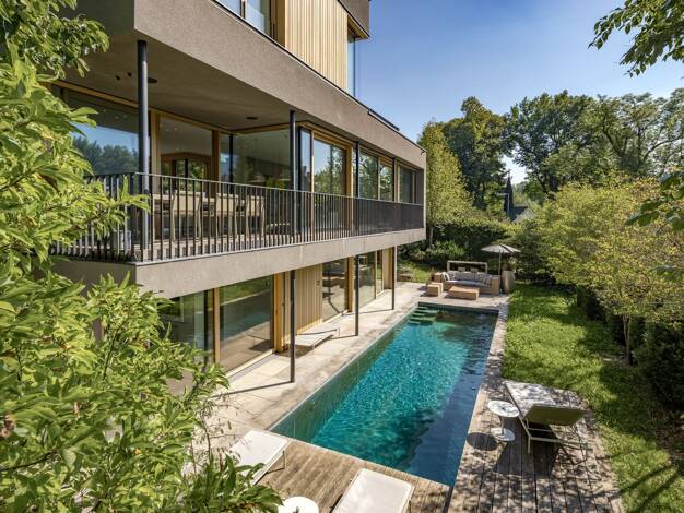 Einfamilienhaus zum Kauf 6 Zimmer 278 m² 814 m² Grundstück Bogenhausen München 81925