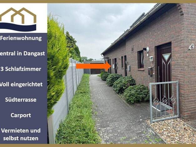 Reihenmittelhaus zum Kauf 219.000 € 3 Zimmer 61 m² 486 m² Grundstück Edo-Wiemken-Straße 49 Haus 3 Dangast Varel / Dangast 26316