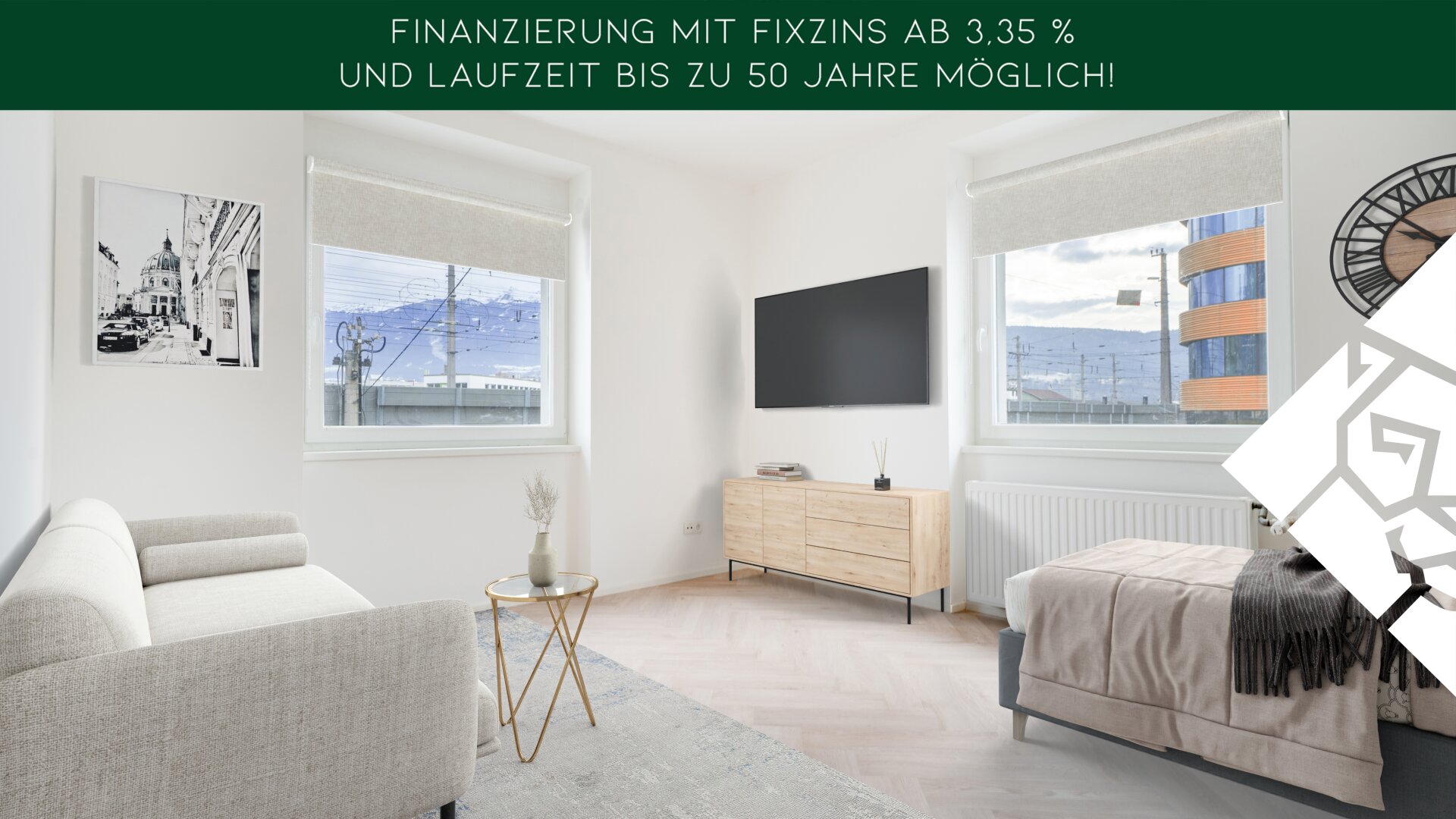 Wohnung zum Kauf 269.000 € 1 Zimmer 41,8 m²<br/>Wohnfläche 1.<br/>Geschoss Innsbruck Innsbruck 6020