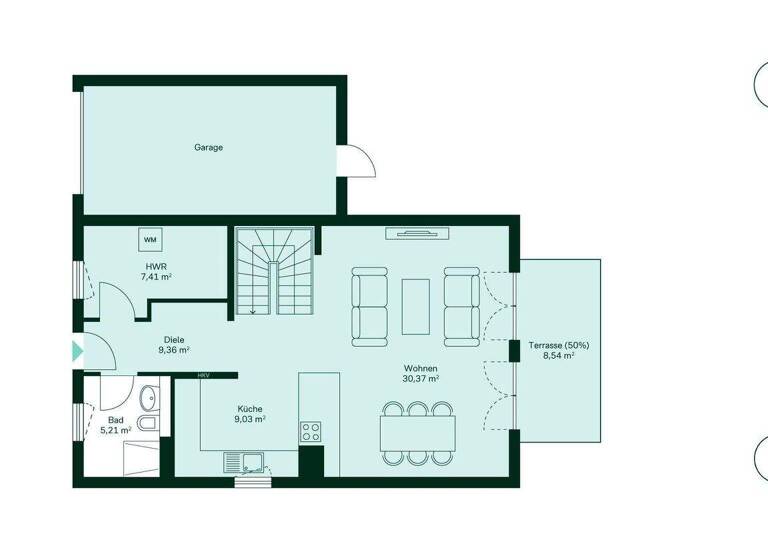 Einfamilienhaus zum Kauf - Neubau provisionsfrei 1.042.645 € 5 Zimmer 178 m² 337 m² Grundstück frei ab 01.01.2027 Köpenicker Allee 135 Karlshorst Berlin 10318