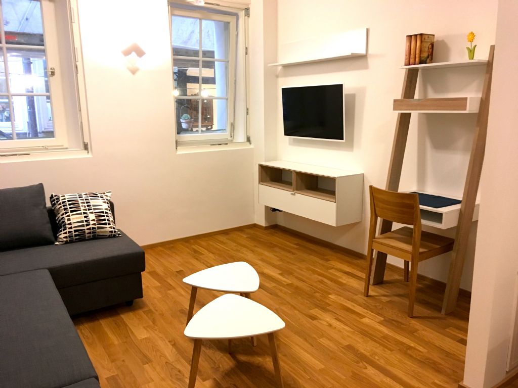 Apartment zur Miete Wohnen auf Zeit 998 € 1 Zimmer 37 m²<br/>Wohnfläche ab sofort<br/>Verfügbarkeit Webergasse 1 Innenstadt - Mitte Esslingen 73728