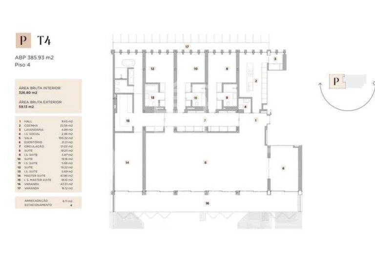 Studio zum Kauf - Erstbezug 2.650.000 € 326,8 m² Algés, Linda-a-Velha e Cruz Quebrada-Dafundo