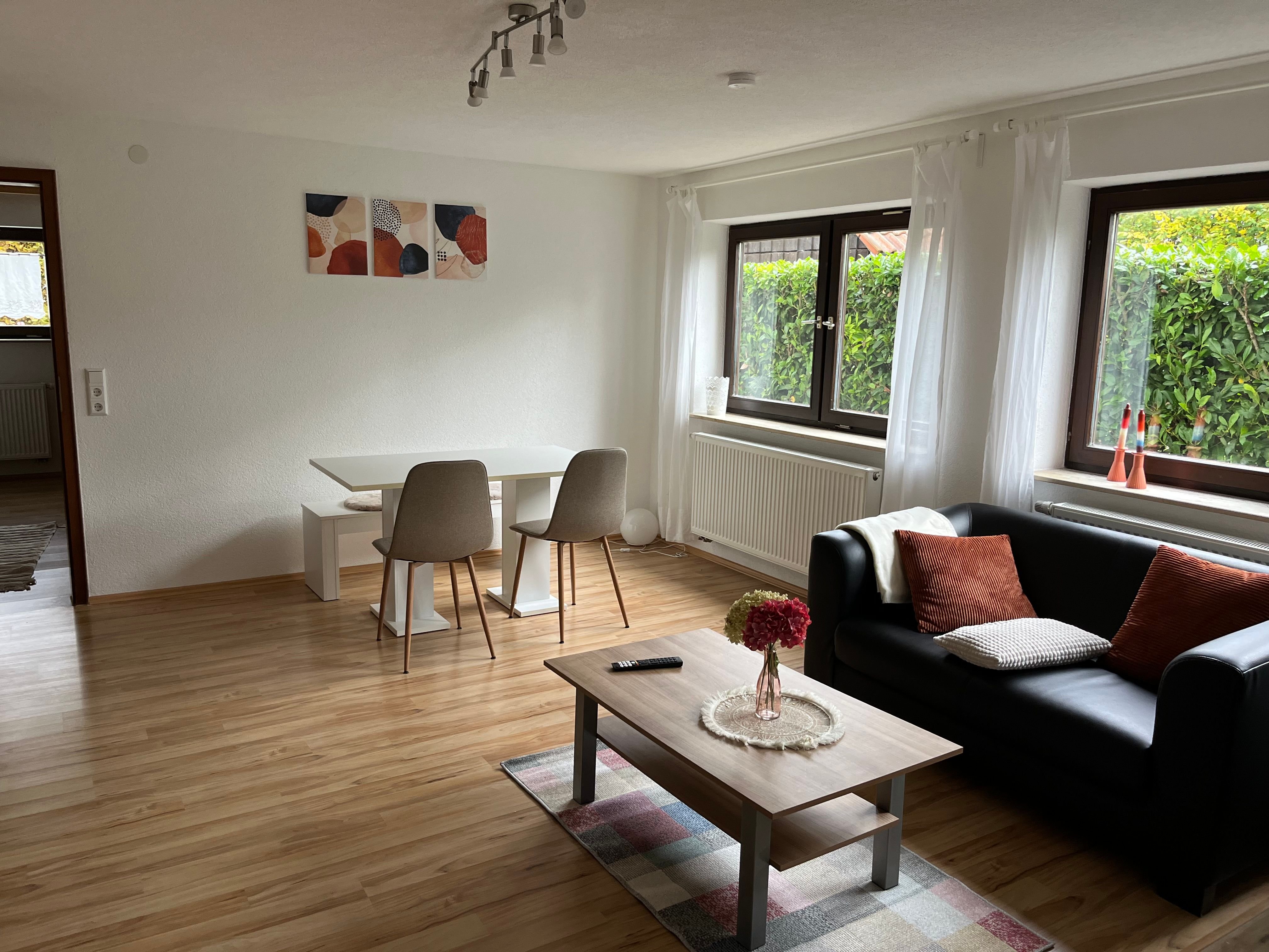 Wohnung zur Miete 700 € 2 Zimmer 55 m²<br/>Wohnfläche EG<br/>Geschoss ab sofort<br/>Verfügbarkeit Schlüsseläckerstr 33 Gailenkirchen Schwäbisch Hall 74523