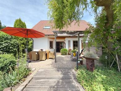 Einfamilienhaus zum Kauf 496.000 € 5 Zimmer 160 m² 838 m² Grundstück frei ab sofort Am Schäfersgarten 1 Wachenroth Wachenroth 96193