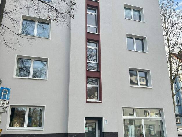 Wohnung zur Miete 399 € 2 Zimmer 51,6 m² 4. Geschoss frei ab sofort Frohnhauser Platz 18 Frohnhausen Essen 45145