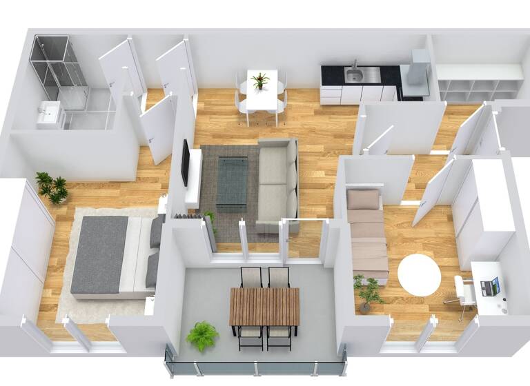 Studio zum Kauf als Kapitalanlage geeignet 451.900 € 3 Zimmer 98,3 m²<br/>Wohnfläche Bohnhorststraße 1-7 Hainholz Hannover 30165