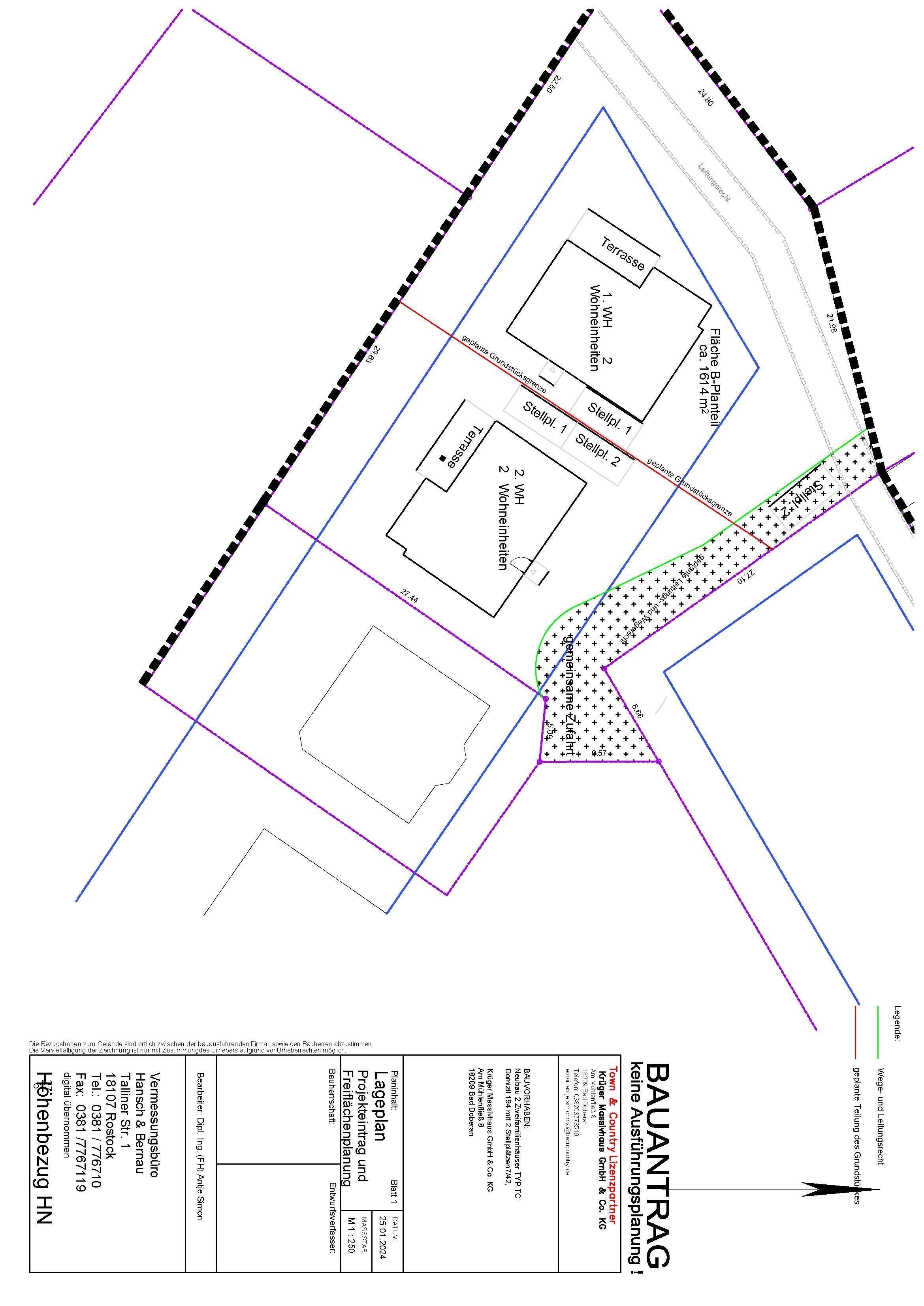 Grundstück zum Kauf provisionsfrei 460.000 € 800 m²<br/>Grundstück Am Achterstieg Kühlungsborn 18225