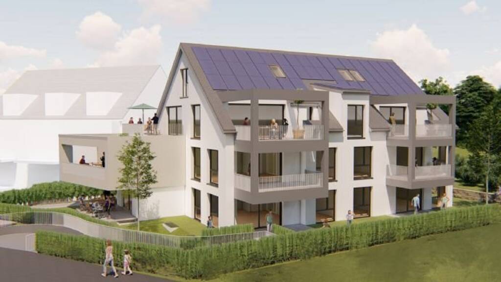 Terrassenwohnung zum Kauf - Neubau provisionsfrei 412.900 € 3 Zimmer 73,3 m² EG Uhlandstr. 109 Schorndorf 73614