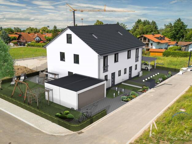 Haus zum Kauf - Erstbezug 749.000 € 4 Zimmer 111 m² 297 m² Grundstück Forstinning 85661