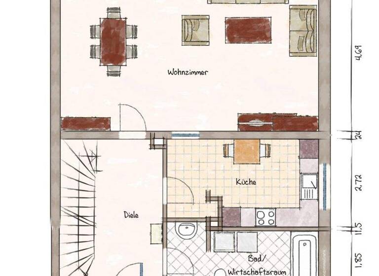 Einfamilienhaus zum Kauf 259.000 € 4 Zimmer 135 m² 1.290 m² Grundstück frei ab sofort Großörner Mansfeld 06343