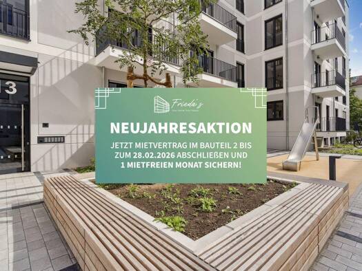 Wohnung zur Miete - Erstbezug 1.348 € 2 Zimmer 59,8 m² EG frei ab 01.03.2026 Friedenauer Höhe 11 Friedenau Berlin 12159