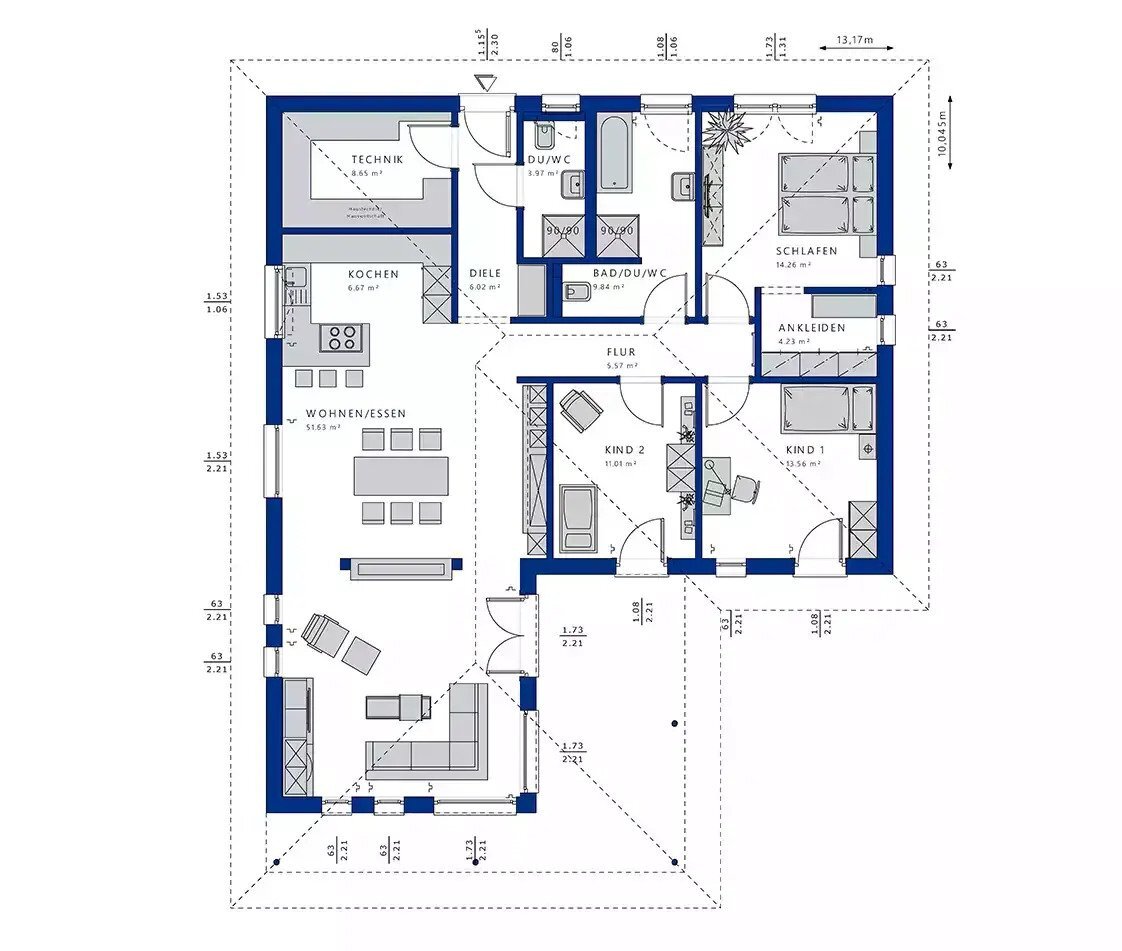 Haus zum Kauf 494.095 € 4 Zimmer 135 m²<br/>Wohnfläche 864 m²<br/>Grundstück Rödelmaier 97618