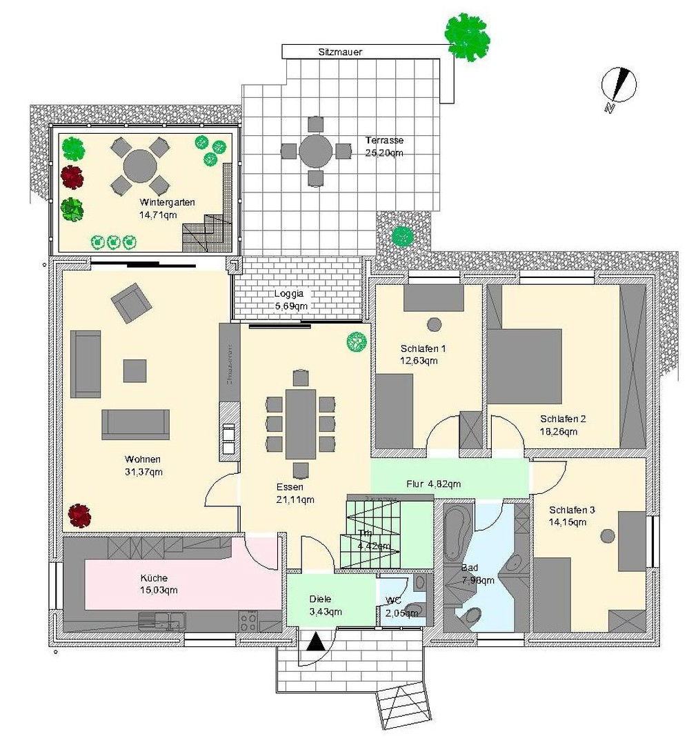 Einfamilienhaus zum Kauf provisionsfrei 765.000 € 6 Zimmer 205 m²<br/>Wohnfläche 920 m²<br/>Grundstück Obere Beltz 8 Oberauroff Idstein 65510