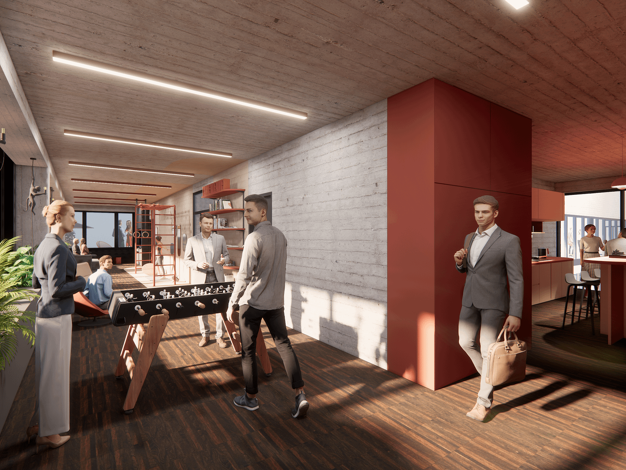 Bürofläche zur Miete provisionsfrei 252 m² Bürofläche teilbar ab 12 m² Amerigo-Vespucci-Platz 1 Rothenburgsort Hamburg 20457