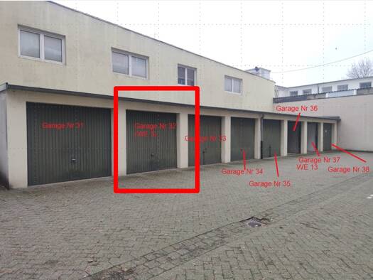 Garage zum Kauf provisionsfrei 20.000 € Mitte Innenstadt-Nord 44141