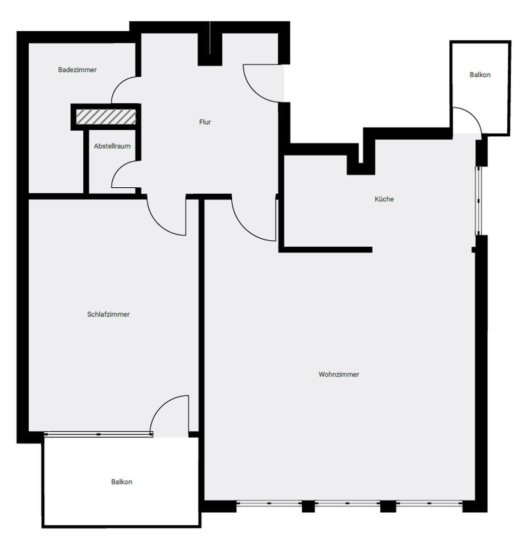 Wohnung zum Kauf provisionsfrei 449.900 € 2 Zimmer 76 m²<br/>Wohnfläche Gertrudenstr. 38 Kreuz Münster 48149