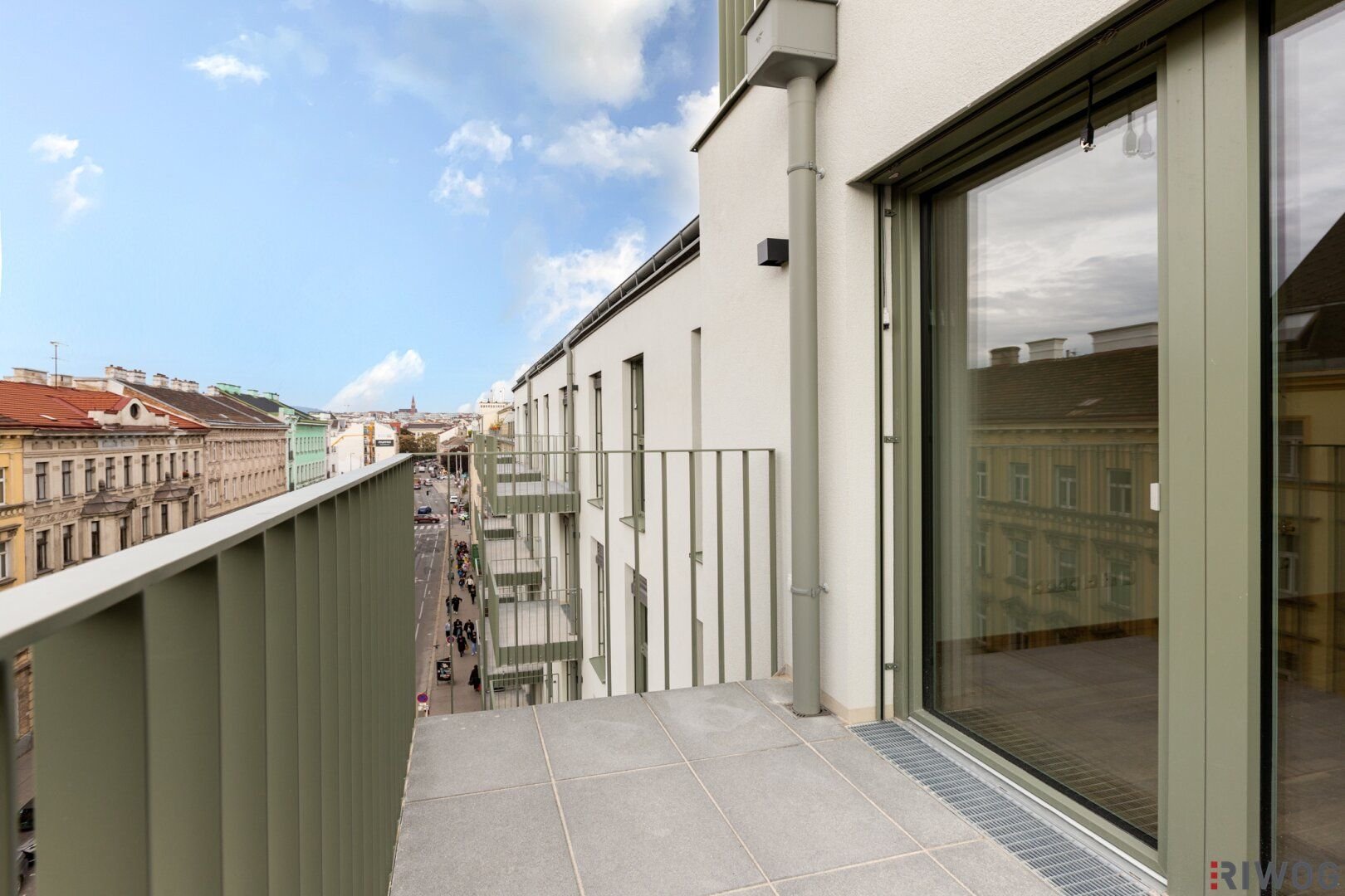 Terrassenwohnung zum Kauf provisionsfrei 307.200 € 2 Zimmer 42,2 m²<br/>Wohnfläche 4.<br/>Geschoss Arndtstraße 50 Wien 1120