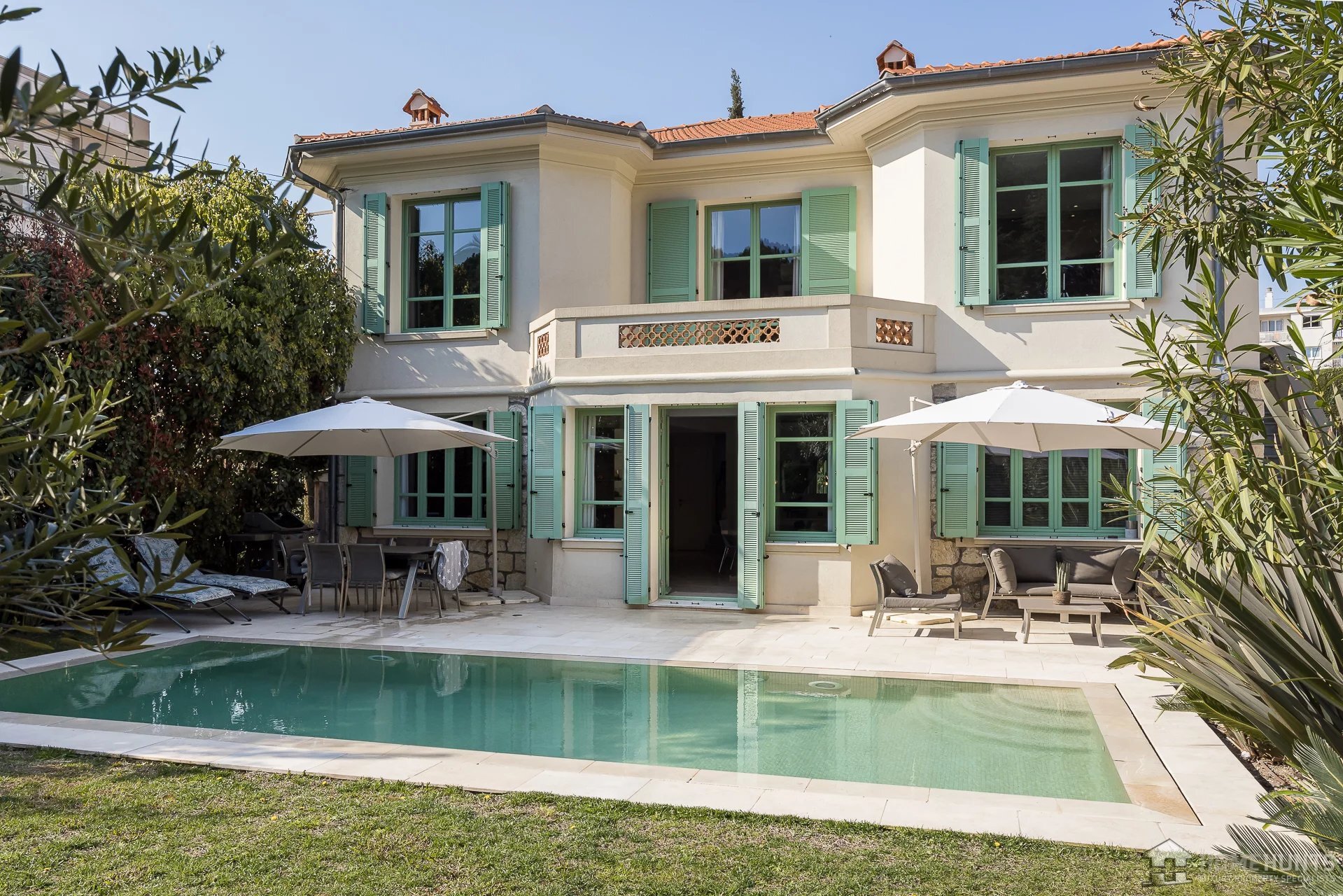 Einfamilienhaus zum Kauf 1.995.000 € 6 Zimmer 201,6 m²<br/>Wohnfläche 586 m²<br/>Grundstück Pont du Lys-Antibes les Pins JUAN LES PINS 06160