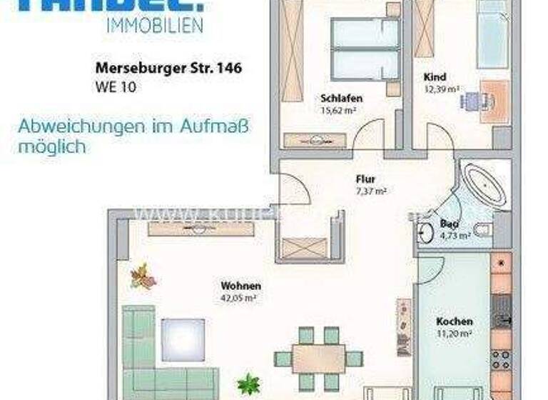 WG-Zimmer zur Miete 685 € 3 Zimmer 94 m² 4. Geschoss frei ab 01.06.2026 Merseburger Straße 146 Damaschkestraße Halle (Saale) 06110