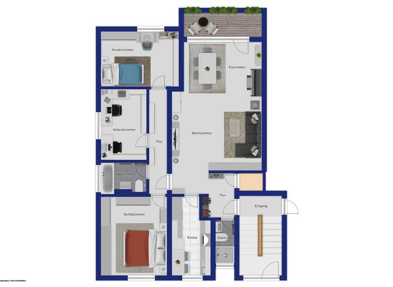 Wohnung zum Kauf 350.000 € 4 Zimmer 98 m² Moitzfeld Bergisch Gladbach 51429