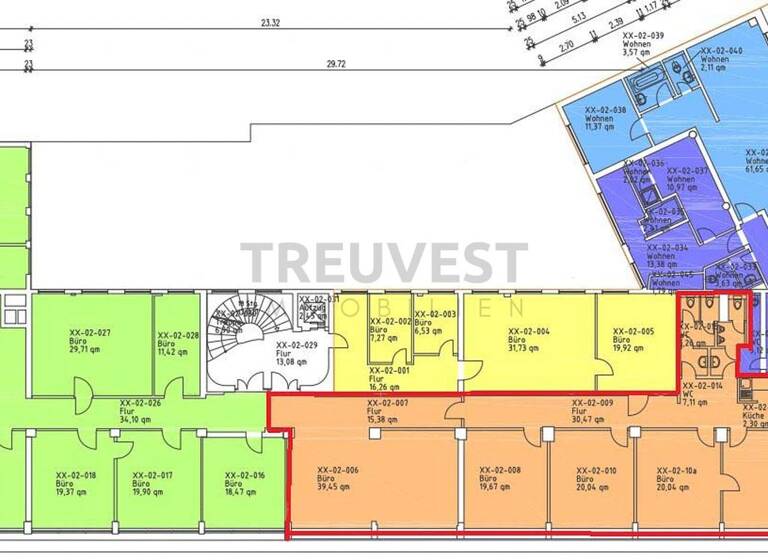 Bürofläche zur Miete provisionsfrei 26 € 886 m² Bürofläche teilbar ab 85,7 m² Altstadt Düsseldorf 40213