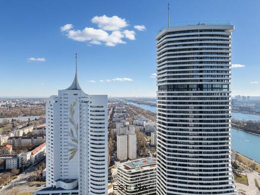 Studio zur Miete - Erstbezug 886 € 1 Zimmer 32 m² 32. Geschoss Donau-City-Straße Wien 1220