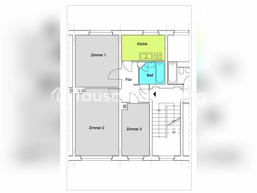 Wohnung zur Miete Tauschwohnung 500 € 3 Zimmer 64 m² EG Köpenick Treptow-Köpenick 12437