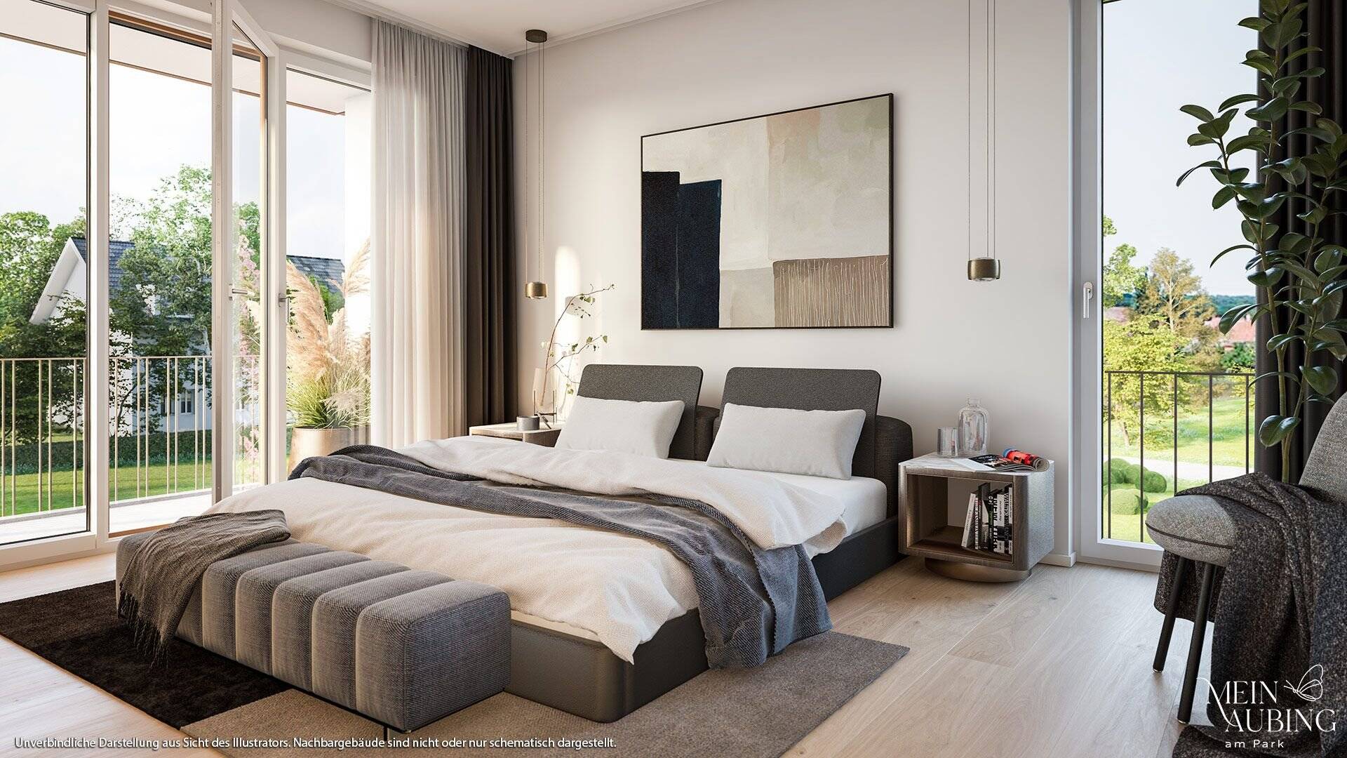 Wohnung zum Kauf provisionsfrei 592.000 € 2 Zimmer 59,7 m²<br/>Wohnfläche Aubing-Ost-Straße 70 Altaubing München 81245