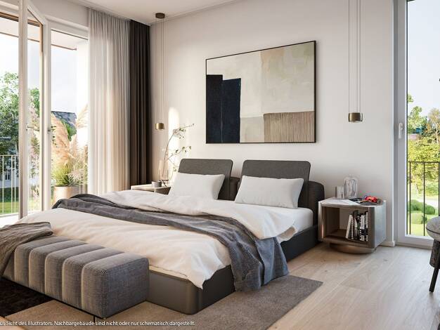 Wohnung zum Kauf - Neubau provisionsfrei 601.000 € 2 Zimmer 59,7 m² Aubing-Ost-Straße 70 Aubing-Lochhausen-Langwied München 81245