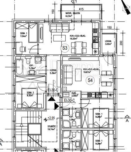 Wohnung zum Kauf 112.650 € 2 Zimmer 37 m²<br/>Wohnfläche 1.<br/>Geschoss Hrasce Turopoljsko 10000