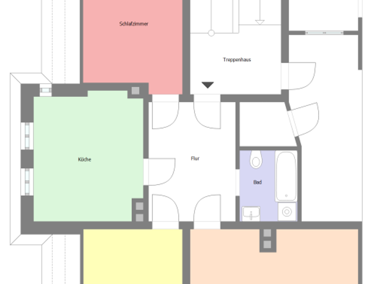 Wohnung zur Miete 421 € 3 Zimmer 93,7 m² 2. Geschoss frei ab 01.05.2026 Zittau 02763