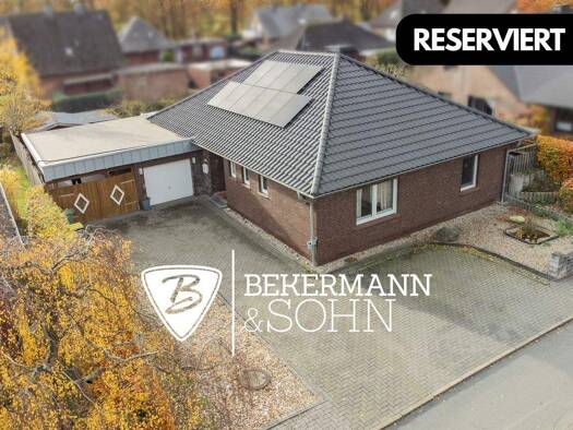 Bungalow zum Kauf provisionsfrei 265.000 € 2 Zimmer 122,5 m² 601 m² Grundstück Hengelage Quakenbrück / Hengelage 49610