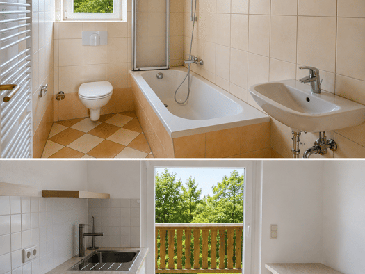 Wohnung zur Miete 450 € 2 Zimmer 56 m² Joachim-Quantz-Straße 13 Merseburg 06217