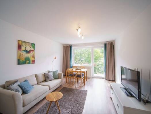 Terrassenwohnung zur Miete 1.410 € 2 Zimmer 48 m² Geschoss 3/4 frei ab sofort Marthastraße Eimsbüttel Hamburg 20259