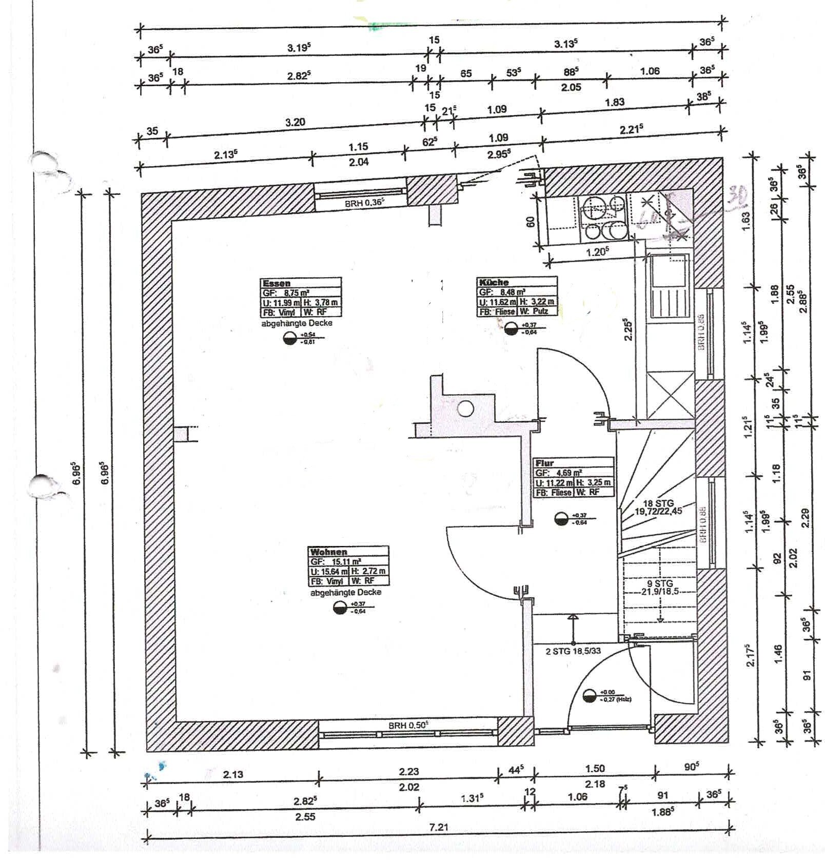 Wohnung zur Miete 600 € 2,5 Zimmer 65 m²<br/>Wohnfläche 2.<br/>Geschoss Lingen Lingen (Ems) 49808