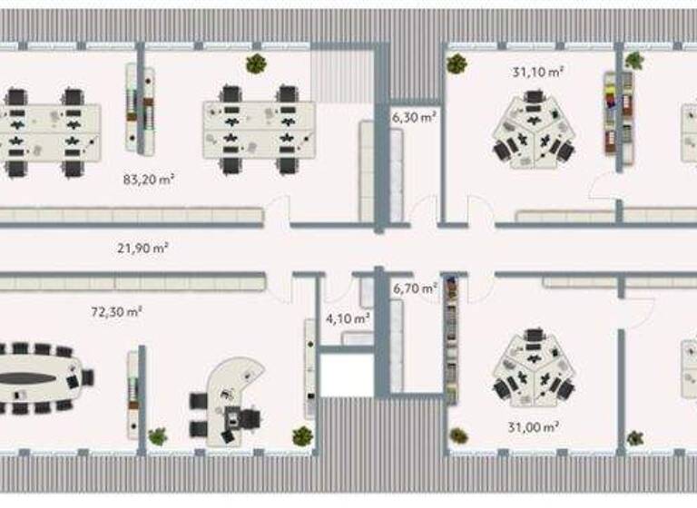 Büro zur Miete provisionsfrei 8,50 € Westend Fulda 36041