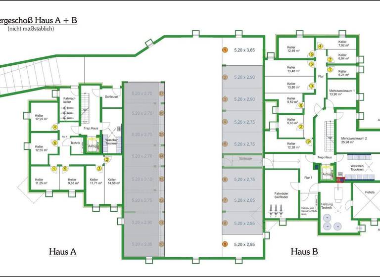 Tiefgaragenstellplatz zum Kauf provisionsfrei 34.350 € Weiler Weiler-Simmerberg 88171