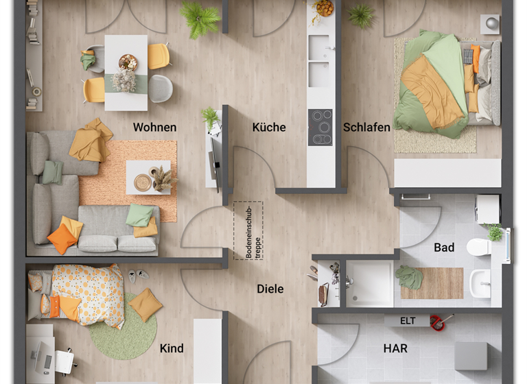 Einfamilienhaus zur Versteigerung 387.826 € 3 Zimmer 78 m² 650 m² Grundstück Zühlsdorf 16515