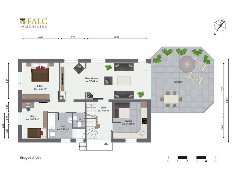 Einfamilienhaus zum Kauf 349.500 € 5 Zimmer 138,8 m² 584 m² Grundstück Bettrum Söhlde 31185