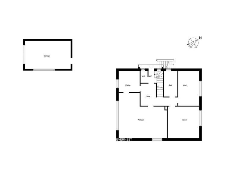 Mehrfamilienhaus zum Kauf 389.000 € 6 Zimmer 181 m² 728 m² Grundstück Scheeßel 27383