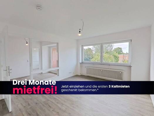 Wohnung zur Miete 559 € 3 Zimmer 69,6 m² 2. Geschoss frei ab sofort Holtenauer Straße 29 Kappeln 24376