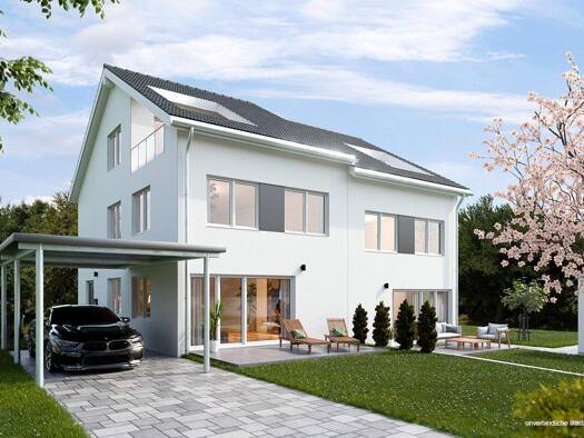 Doppelhaushälfte zum Kauf provisionsfrei 815.482 € 7 Zimmer 189 m² 349 m² Grundstück Backnang 71522