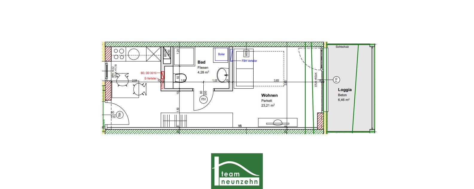 Wohnung zur Miete 490 € 1 Zimmer 27,5 m²<br/>Wohnfläche 2.<br/>Geschoss Strauchergasse 1 Lend Graz 8020