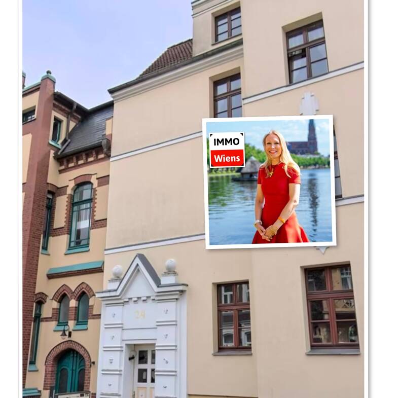 Wohnung zur Miete 860 € 3 Zimmer 90 m² 3. Geschoss Mozartstraße 24 Paulsstadt Schwerin 19053
