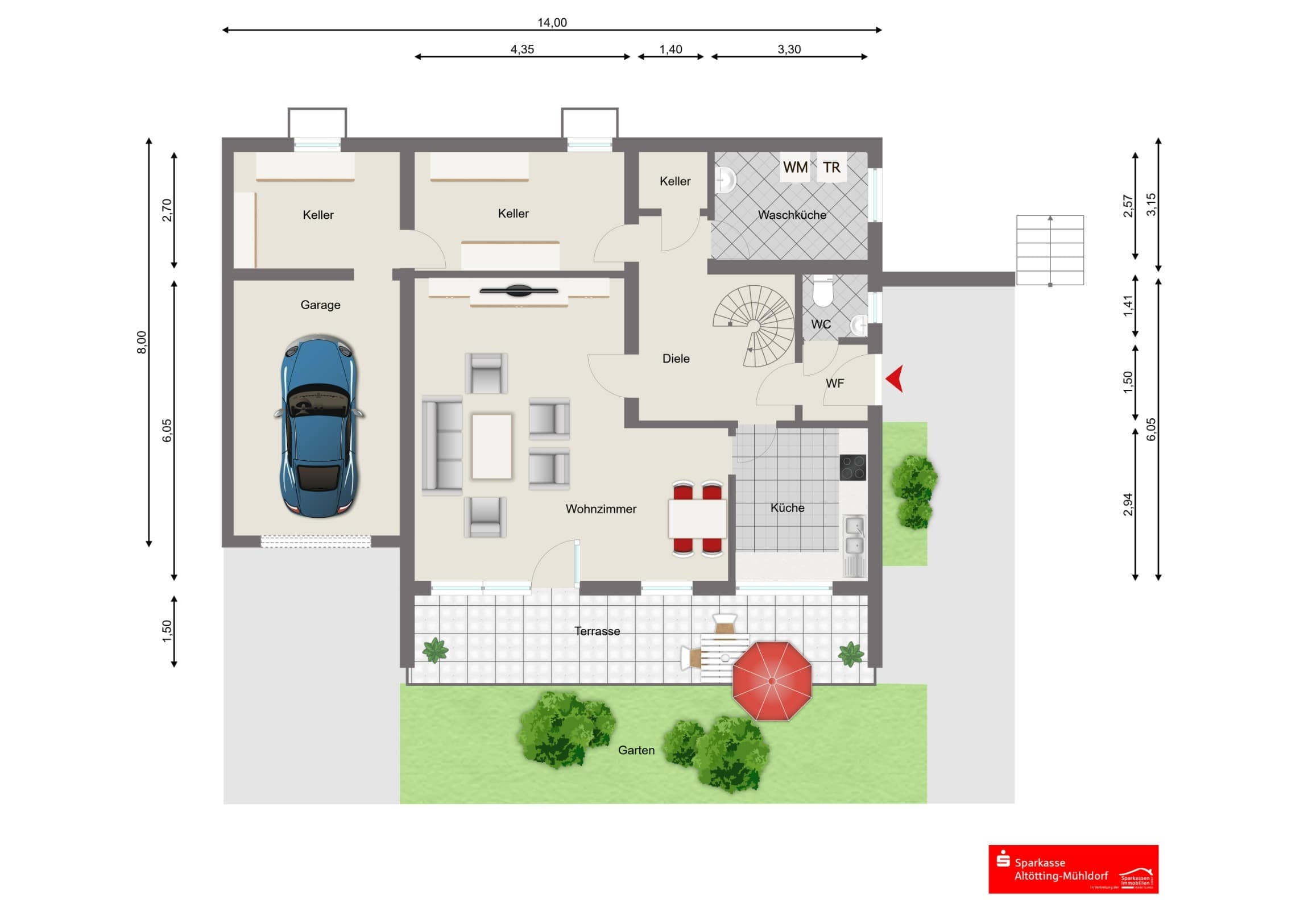 Einfamilienhaus zum Kauf 299.000 € 4 Zimmer 120 m²<br/>Wohnfläche 639 m²<br/>Grundstück Stammham Stammham 84533