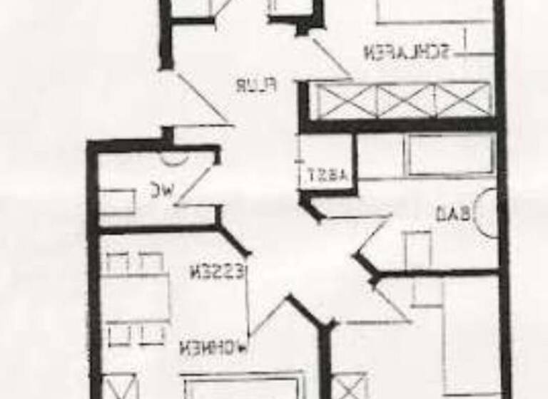Wohnung zur Miete 1.000 € 3 Zimmer 80 m² Geschoss 1/3 frei ab sofort Seckenheim Mannheim 68239